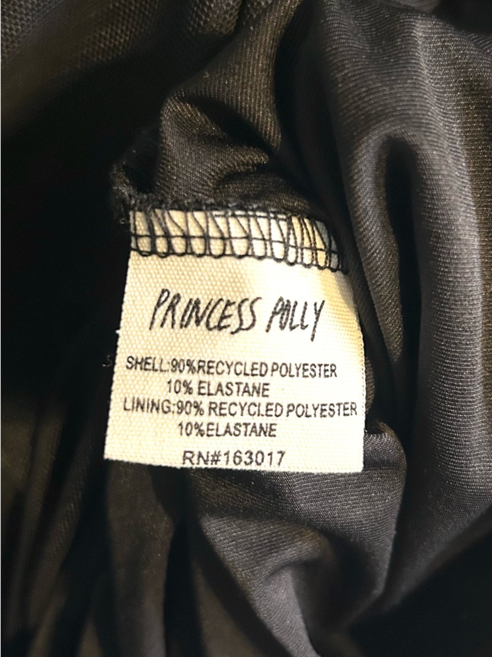 Princess Polly Black Mesh Puff Sleeve Bodysuit Sz 4 - Picture 9 of 12